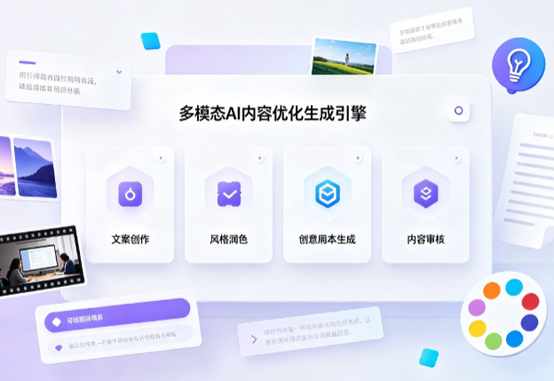 儋州市AI智能内容优化创新 多模态生成技术丰富数字内容创作生态