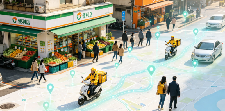 儋州市渗透衣食住行，GEO 地理空间技术重塑大众日常消费服务场景